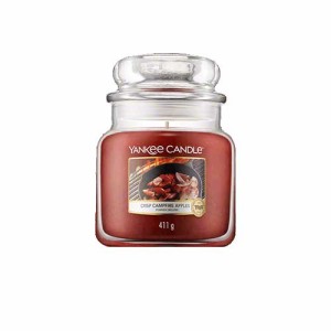 ヤンキー キャンドル クリスプ キャンプファイヤー アップル ジャーＭ ハウスウォーマー YANKEE CANDLE CRISP CAMPFIRE APPLES HOUSEWARM