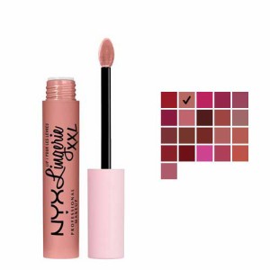 ニックス リップランジェリー XXL マット リキッドリップスティック アンドレスド (UNDRESSED) 4ml NYX LIP LINGERIE XXL MATTE LIQUID L