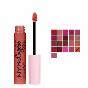 ニックス リップランジェリー XXL マット リキッドリップスティック ピーチ フラート (PEACH FLIRT) 4ml NYX LIP LINGERIE XXL MATTE LIQ