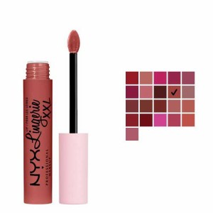 ニックス リップランジェリー XXL マット リキッドリップスティック ウォーム アップ (WARM UP) 4ml NYX LIP LINGERIE XXL MATTE LIQUID 