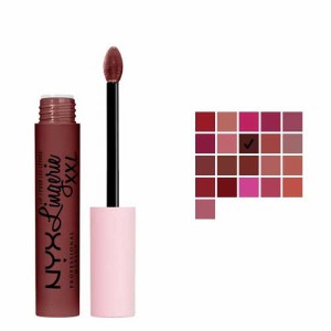 ニックス リップランジェリー XXL マット リキッドリップスティック ディープ メッシュ (DEEP MESH) 4ml NYX LIP LINGERIE XXL MATTE LIQ