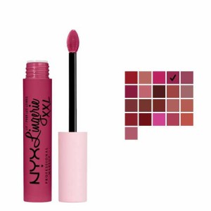 ニックス リップランジェリー XXL マット リキッドリップスティック ステイ ジューシー (STAYING JUICY) 4ml NYX LIP LINGERIE XXL MATTE