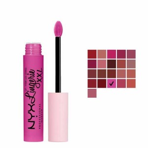 ニックス リップランジェリー XXL マット リキッドリップスティック ナックアウト (KNOCKOUT) 4ml NYX LIP LINGERIE XXL MATTE LIQUID LI