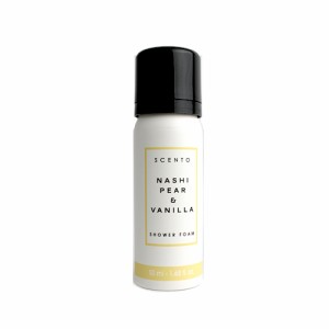 セント ナシペアー＆バニラ  シャワーフォーム 50ml 香水 レディース SCENTO NASHI PEAR ＆ VANILLA  SHOWER FOAM