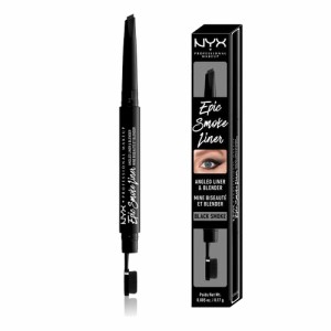 ニックス エピック スモーク アイライナー アングル ＆ ブレンダー スティック ESL12 ブラック スモーク (BLACK SMOKE) 0.17g NYX EPIC S