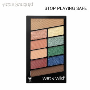 ウェットアンドワイルド カラー アイコン アイシャドウ 10 パン パレット ストップ プレイング セーフ  ( STOP PLAYING SAFE )  WET N WI