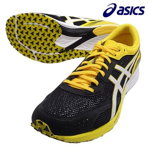 アシックス  asics ターサーエッジ ワイド 1011A545-750 メンズ ランニングシューズ 軽量 薄底 マラソン 幅広 黒