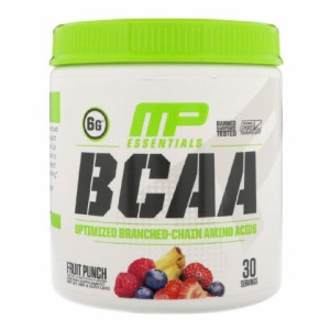 マッスルファーム エッセンシャルズ MusclePharm BCAA Essentials フルーツポンチ (258g) 健康