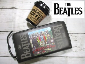 財布 メンズ 長財布 ラウンド クラッチバッグ The Beatles ビートルズ ABBEY ROAD発売55周年記念 公式 正規品 02 在庫限り 40%OFF