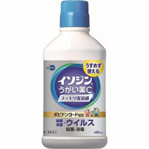 【第3類医薬品】イソジンうがい薬C 480ML