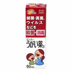 【第3類医薬品】ケンエーうがい薬S 60ML