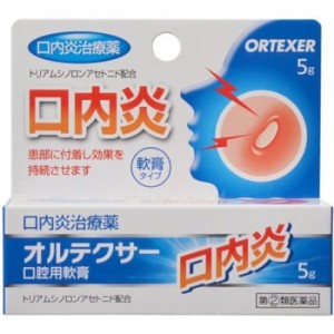 【指定第2類医薬品】オルテクサー口腔用軟膏 5g