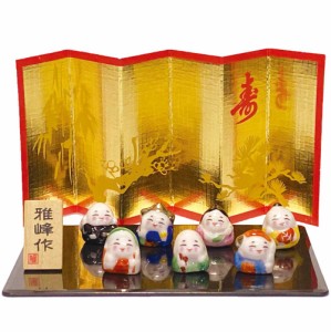 七福神 置物 小さい 可愛い 縁起物/ 招福 七福神（小） /家内安全 商売繁盛 学業成就 長寿 健康