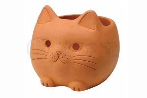 鉢植え キャンドル メェイキャットポット（大）