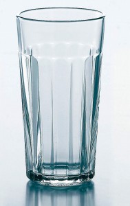 グラス コップ タンブラー/ Libbey（リビー）パネルタンブラー 592cc /業務用 家庭用 お酒 ビール ジュース カクテル デザイン おしゃれ 