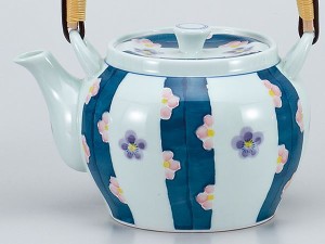 土瓶 どびん 急須 業務用 家庭用/ 花びょうぶ10号土瓶 /お茶 日本茶 緑茶 ほうじ茶 玄米茶 業務用 公民館