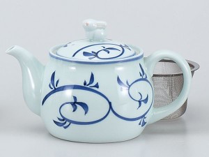 土瓶 どびん 急須 業務用 家庭用/ 唐草ポット（U） /お茶 日本茶 緑茶 ほうじ茶 玄米茶 業務用 公民館