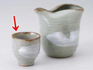 酒器 ぐい飲み ぐい呑み 盃/ 刷毛目カップ /陶器 業務用 家庭用 ギフト プレゼント 贈り物 sake