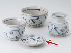 和食器 そば用品 陶器/ 安南丸3.0皿 /ざる蕎麦 ざるうどん 冷麺 業務用 本格的 蕎麦猪口 ソバ千代口 薬味皿 二品 三品