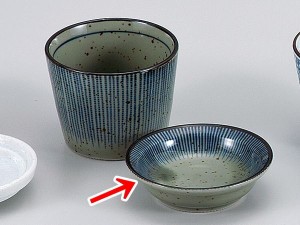 和食器 そば用品 陶器/ 益子十草薬味皿 /ざる蕎麦 ざるうどん 冷麺 業務用 本格的 蕎麦猪口 ソバ千代口 薬味皿 二品 三品