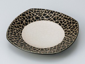 和食器 和皿 小皿 大皿 中皿/ mono ORIBE18cmプレート /おしゃれ 陶器 業務用 家庭用 Japanese Plate