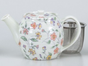 ティーポット 土瓶 急須/ すみれポット /お茶 紅茶 業務用 家庭用 ギフト プレゼント 贈り物