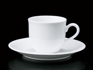 コーヒーカップ ソーサー/ Sコーヒーカップ＆ソーサー /碗皿 業務用 ホテル レストラン ホワイト シンプル