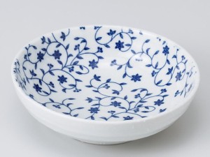 和食器 中鉢/  花唐草4.5ボール /陶器 業務用 家庭用 Medium Sized Bowl