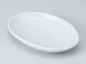 和食器 多用皿/ 錆ウズ22cm楕円皿 /大皿 中皿 おしゃれ 業務用 Versatile Plate