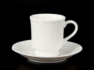 コーヒーカップ ソーサー/ 535コーヒーC/S /碗皿 業務用 ホテル レストラン ホワイト シンプル