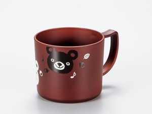 和食器 漆器 マグ 子供/BRマグカップくま /和食器/ BR ぷちマグカップくま /和食器