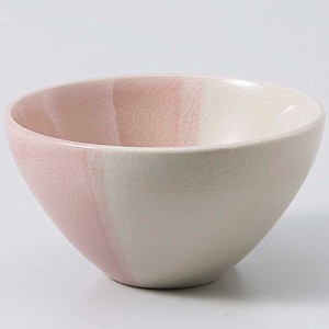 和食器 小鉢 小付/ ピンク塗分け モダンボールS /珍味鉢 陶器 業務用 家庭用 Small sized Bowl
