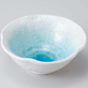 和食器 小鉢 小付/ 白流水花型小鉢 /珍味鉢 陶器 業務用 家庭用 Small sized Bowl