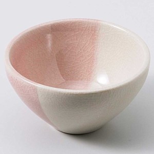 和食器 小鉢 小付/ ピンク塗分け モダンボールSS /珍味鉢 陶器 業務用 家庭用 Small sized Bowl