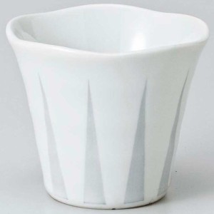 和食器 小鉢 小付/ 花型剣先珍味鉢 白 /珍味鉢 陶器 業務用 家庭用 Small sized Bowl