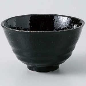 茶碗 黒色/ 窯変ホタル京茶碗 /業務用 家庭用 Rice bowl