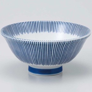 茶碗 中平/ 内外京十草青軽量反茶碗 /業務用 家庭用 Rice bowl