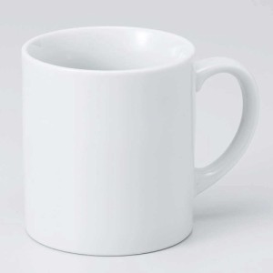 マグカップ シンプル ホワイト/ 白切立小マグ /コーヒー ホットミルク ココア 贈り物 プレゼント