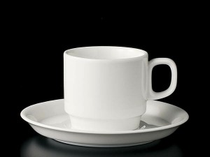 コーヒーカップ ソーサー/ 790 コーヒーカップ＆ソーサー /碗皿 業務用 ホテル レストラン ホワイト シンプル