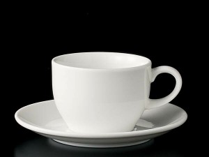 コーヒーカップ ソーサー/ 796 ティーカップ＆ソーサー /碗皿 業務用 ホテル レストラン ホワイト シンプル