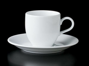 コーヒーカップ ソーサー/ 803-1 アメリカンコーヒーカップ＆ソーサー /碗皿 業務用 ホテル レストラン ホワイト シンプル