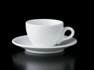 コーヒーカップ ソーサー/ 9102エスプレッソコーヒーカップ＆ソーサー /碗皿 業務用 ホテル レストラン ホワイト シンプル