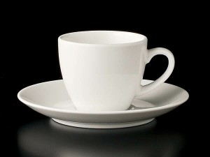 コーヒーカップ ソーサー/ 9105コーヒーカップ＆ソーサー /碗皿 業務用 ホテル レストラン ホワイト シンプル