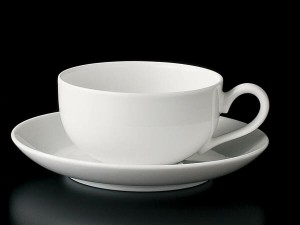 コーヒーカップ ソーサー/ NB57 ティーカップ＆ソーサー /碗皿 業務用 ホテル レストラン ホワイト シンプル