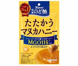 カンロ 健康のど飴たたかうマヌカハニー 80g×6袋入｜ 送料無料