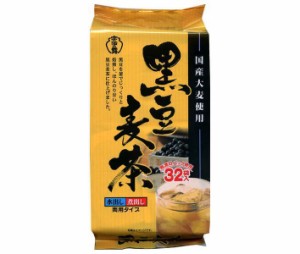 宇治の露製茶 宇治の露 黒豆入り麦茶 ティーバッグ 8g×32P×15袋入｜ 送料無料