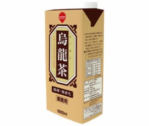 スジャータ 業務用 烏龍茶 1000ml紙パック×6本入｜ 送料無料