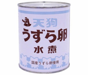 天狗缶詰 うずら卵 水煮 国産 JAS 2号缶 430g缶×12個入×(2ケース)｜ 送料無料