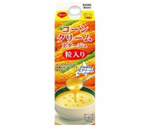 スジャータ コーンクリームポタージュ 粒入り 900g紙パック×6本入｜ 送料無料