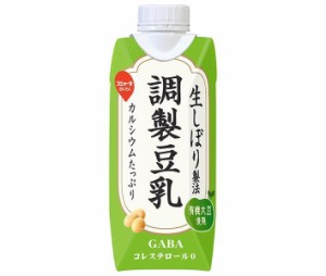 スジャータ 生しぼり製法 調製豆乳 330ml紙パック×12本入｜ 送料無料